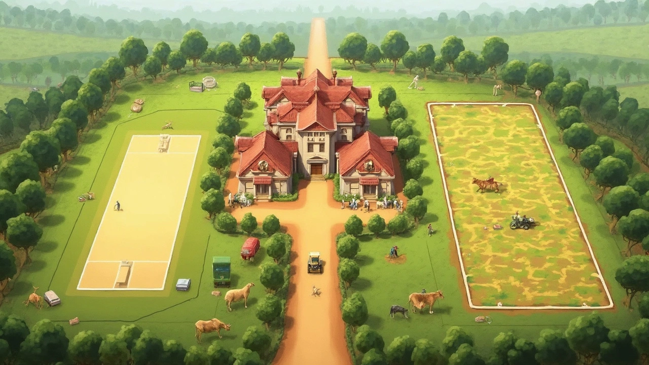 Comparing 10 Acres to Everyday Spaces