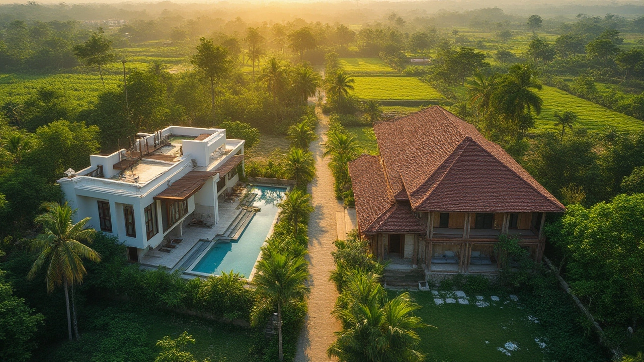 Villa vs Farmhouse: Key Differences, Features, and Buyer Tips