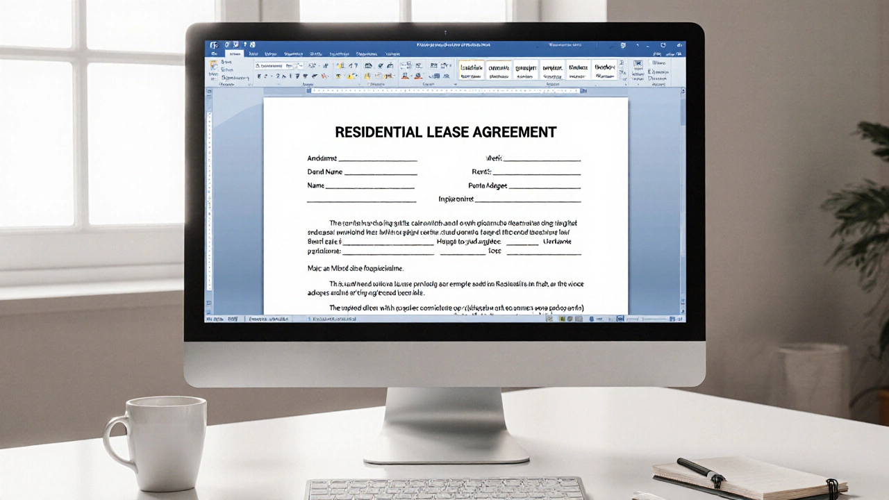 Does Microsoft Word Have a Contract Template for House Rent Agreements?