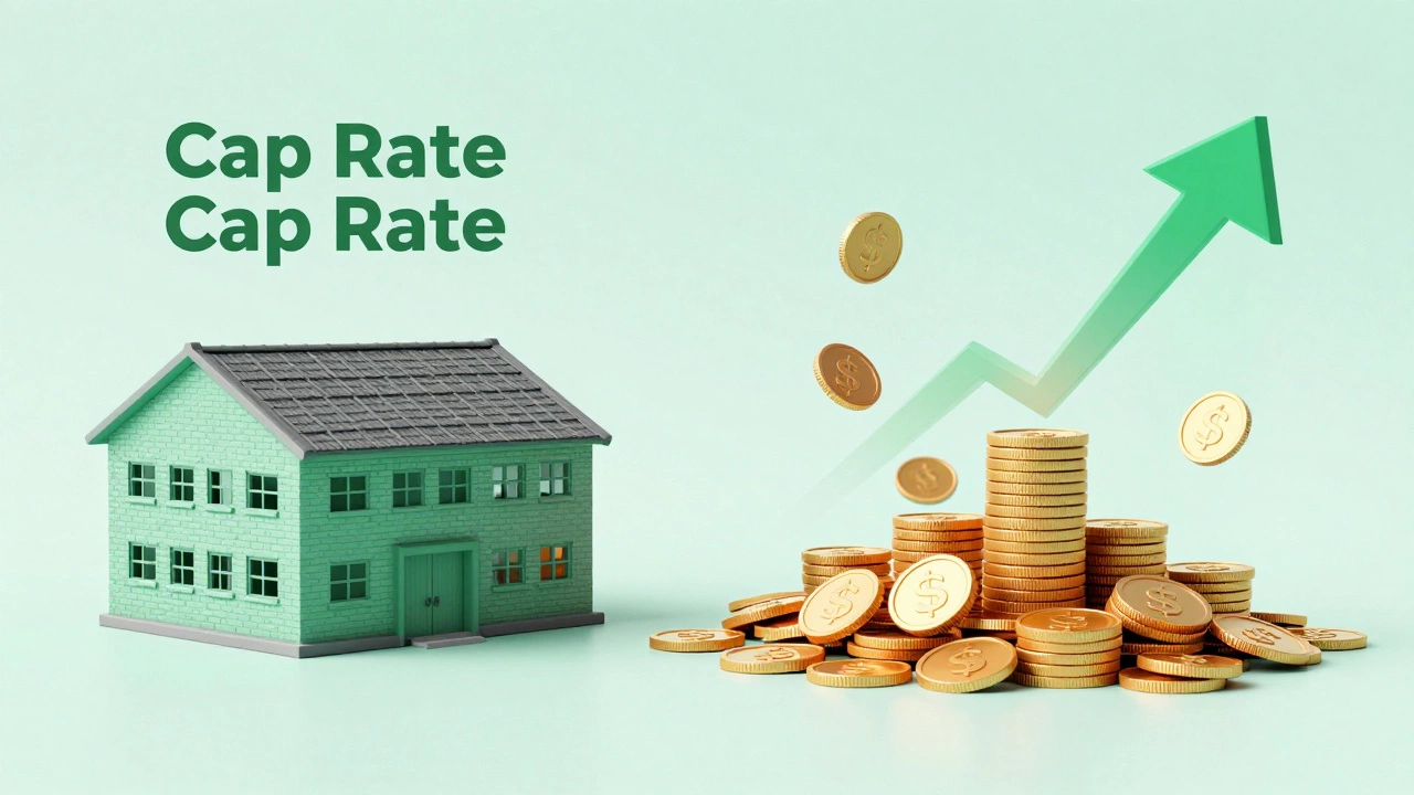 Conceptual 3D art showing leverage impact on cash-on-cash return