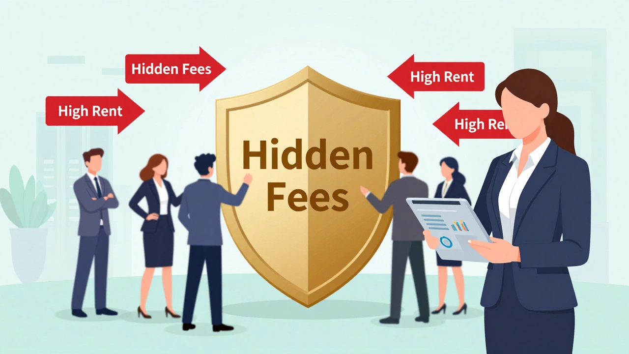Tenant rep broker shielding clients from hidden fees and high costs