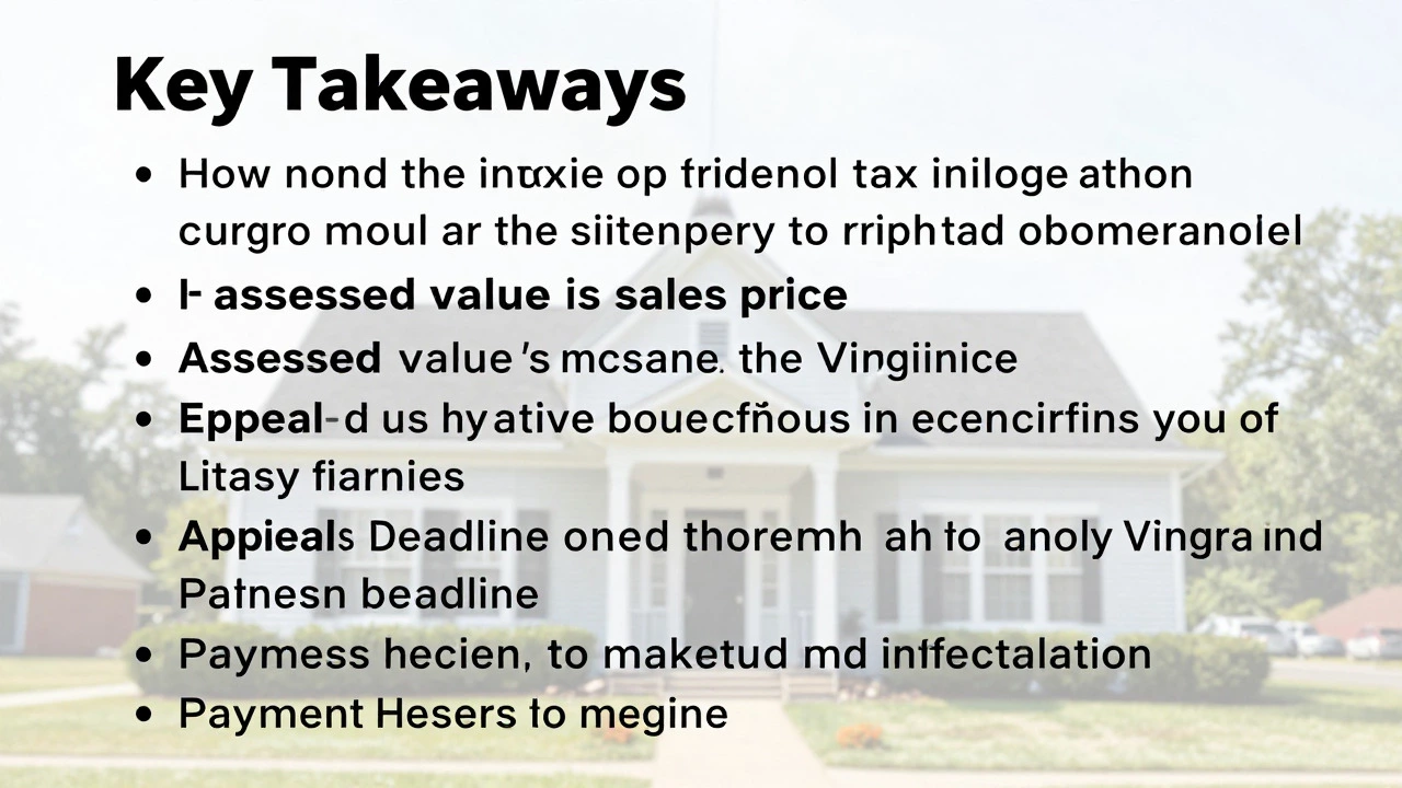 An infographic illustrating the two-step process of Virginia property taxation: first, the Tax Assessor determines Fair Market Value; second, the Revenue Department applies the local millage rate to calculate the final tax bill.