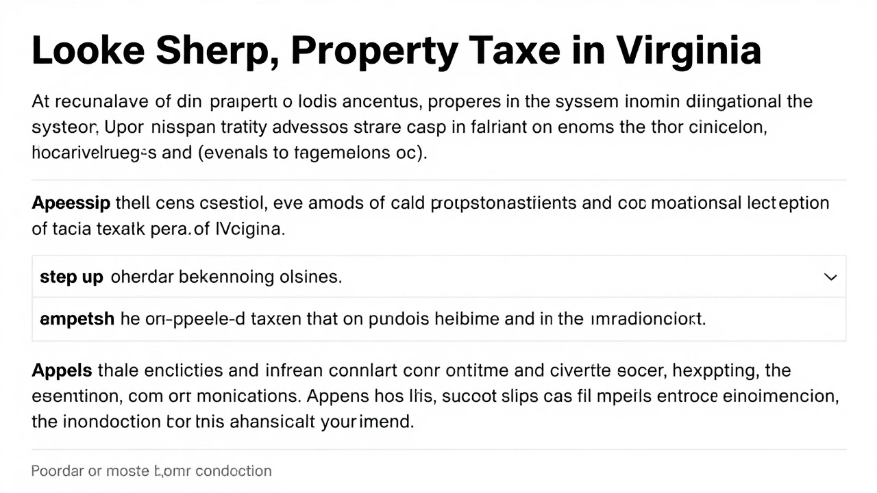 How to Look Up Property Taxes in Virginia: A Step-by-Step Guide
