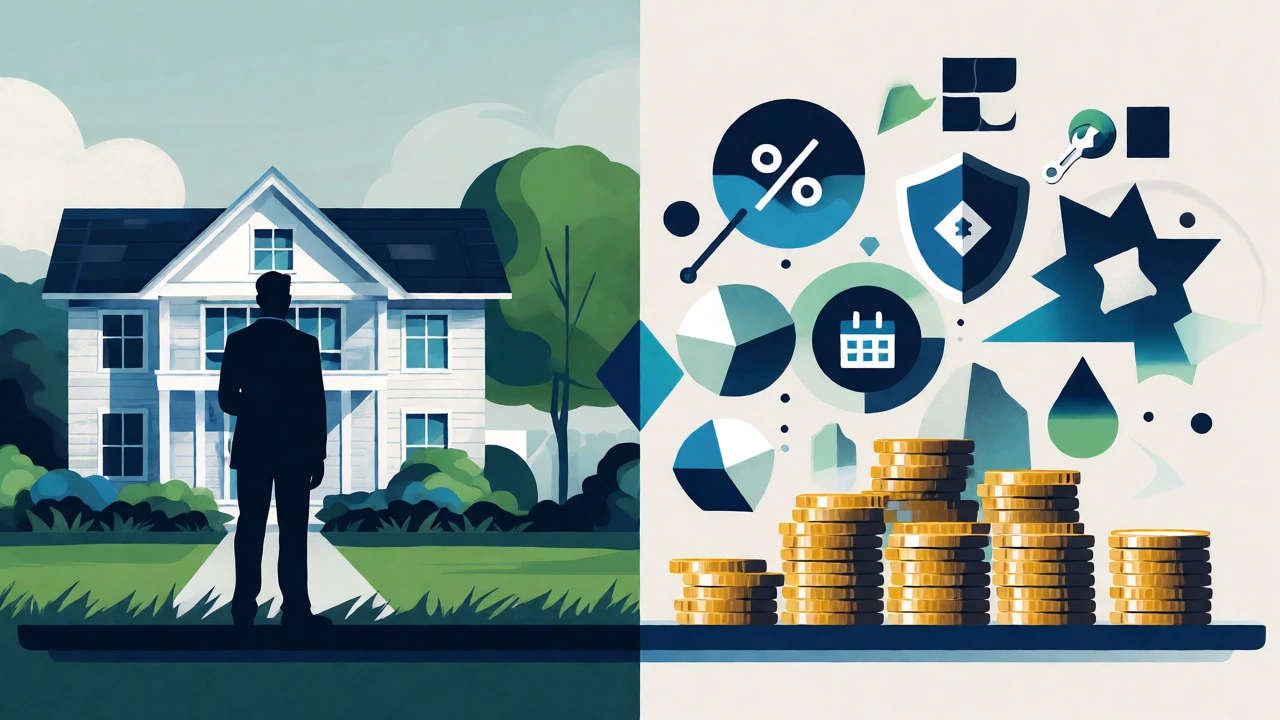 Illustration of rental expenses reducing gross income to net profit